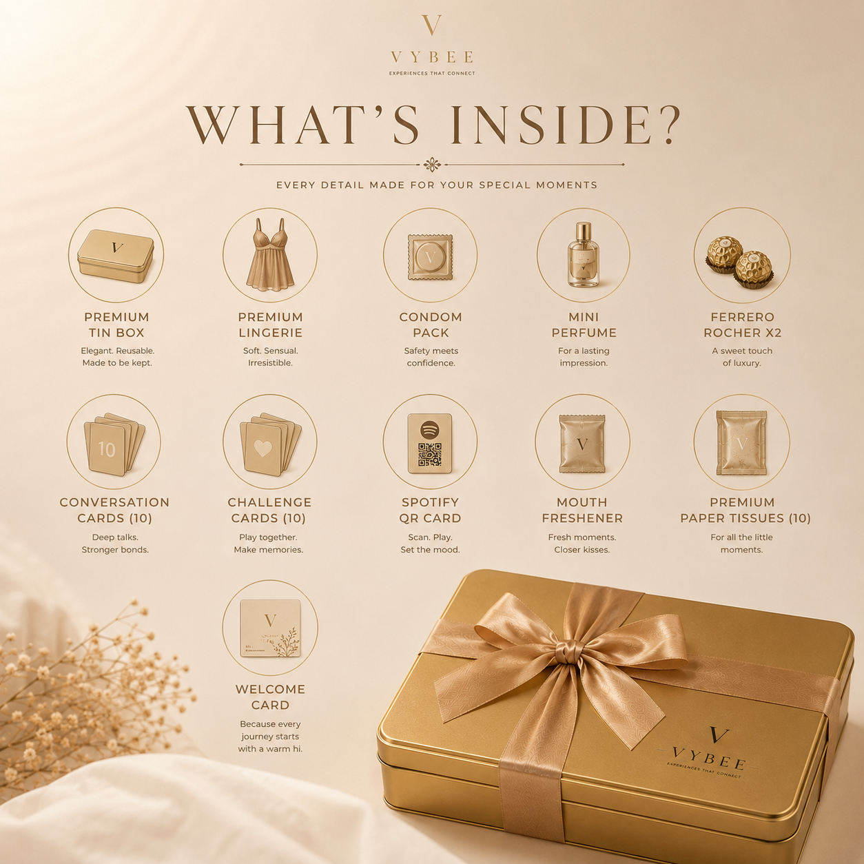 Vybee Date Night Box